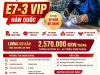 THỢ HÀN ĐÓNG TÀU HÀN QUỐC E7-3 - XUẤT CẢNH SAU 3 THÁNG.