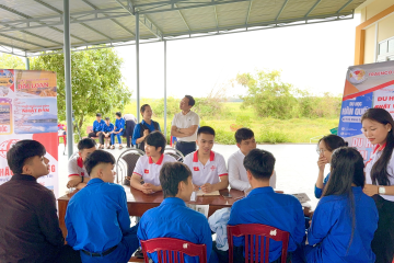 Traenco phối hợp cùng Trung tâm dịch vụ việc làm Nam Quảng Trị tổ chức các phiên giao dịch việc làm cho đoàn viên thanh niên và người lao động các xã Hiếu Giang, Ái Tử năm 2025