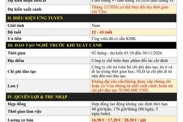 VISA 18B ĐỨC DÀI HẠN - HOÀN PHÍ 100%