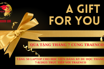 TRAENCO EDU KẾT HỢP CÙNG CÁC TRƯỜNG TUYỂN SINH NHẬT BẢN, HÀN QUỐC TRAO TẶNG 50 LAPTOP CHO CÁC HỌC VIÊN ĐĂNG KÝ DU HỌC TRONG THÁNG 7-8/2025