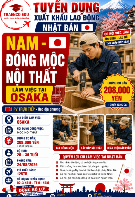 01 NAM - ĐÓNG MỘC NỘI THẤT OSAKA