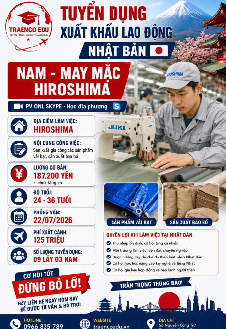 MAY MẶC NAM - HIROSHIMA 