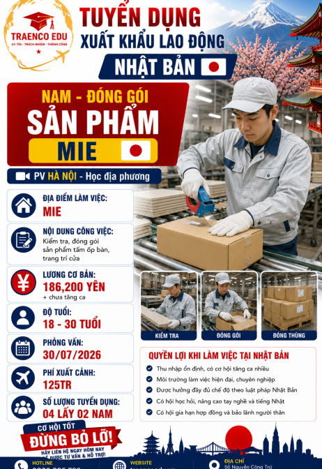 02 NAM - ĐÓNG GÓI SẢN PHẨM MIE