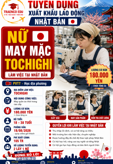 01 NỮ MAY MẶC TOCHIGHI 